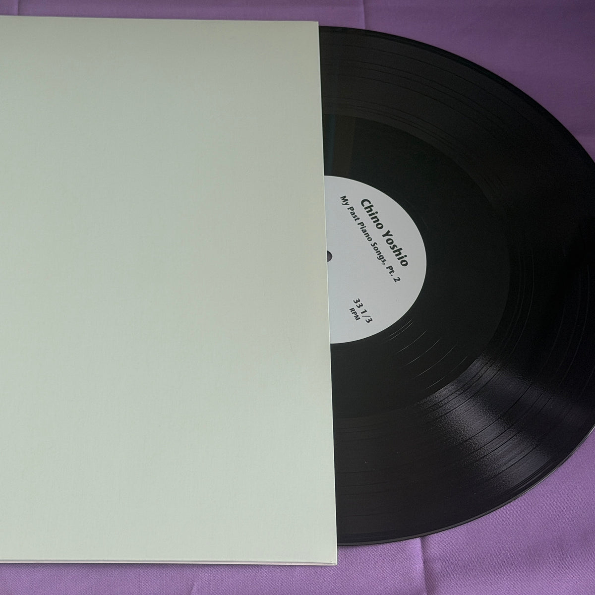 My Past Piano Songs, Pt.2 – Analog Vinyl Edition